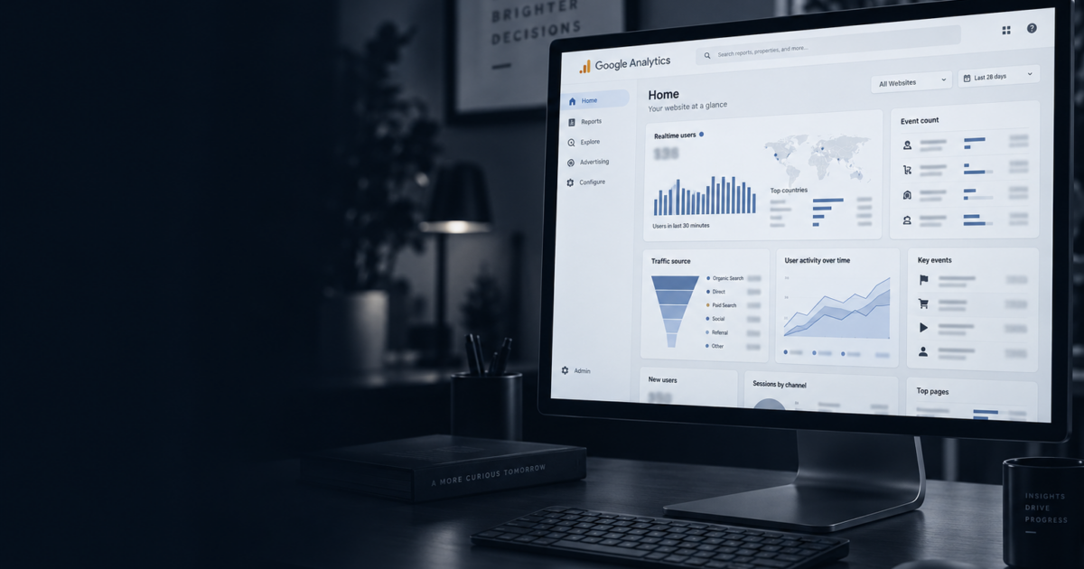 Portfolio: Google Analytics 4 Einrichtung – Case Study von AndEvgenix Digital